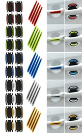 Car Reflective Sticker Door Handle Door Bowl Protection Guards Trim Stickers Universal Reflective Warning Anti Collision Scratches1065166