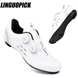 أحذية ركوب الدراجات MTB Road Bike Sneakers CLEAT NON-SLIP MANS MANTAIN MANTAIN RIKING SHOED SPD ROAD FORDWEAR 240311