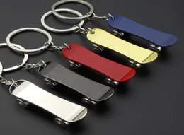 Metal Skateboard Keychain Creative Scooter Keychain Advertising Promotional Gifts Car Gifts Custom Logo8493196