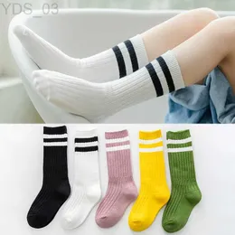 Kindersocken 1–12 Jahre, Kinder, Jungen, Kleinkinder, Mädchen, Socken, kniehoch, lang, weiche Baumwolle, Babysocken, gestreift, Kindersocken, Schule, Sport, Socken, vier Jahreszeiten, YQ240314