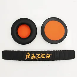 Ersättning Topp pannband Plasthuvudband Parts Ear Pads Cushion för Razer Kraken Pro 7.1 eller Electra Gaming -hörlurar