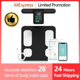 Scales Smart 8 Electrode Scale 2023 New Bioimpedance Electronic Digital Weight Balance Fat Body Water Muscle Mass BMI Composition Scale