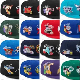 أحدث 84 لونًا من الزهور المرقعة قبعات Basball Snapback Team Sports Basketball Chicago Male Designer Baseball Cap