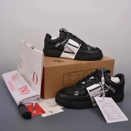أحذية مصمم أحذية VT رجال أحذية غير رسمية منصة جلدية أصلية أسافين أحذية رياضية قابلة للتنفس حذاء المشي مريح VLTN SIZE 38-46 مع صندوق
