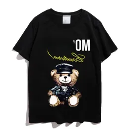 Projektant damski męski tshirt damski thirt para street fashion tee marka koszulka ms ms krótki rękaw swobodny luźny koszulka męska