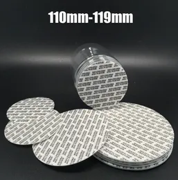 200pcs Size 110mm119mm Bottle Pressure Sensitive Seals 115mm 116mm 118mm Self Sticky Bottle Seals Sticky Sealer Bottle Airtig1626736