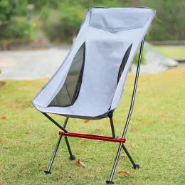 Furnishings Ultralight Camping Chair Portable Backpack Fishing Chair Detachable Folding Chair Outdoor for Camping Fishing Picnic Beach Chair