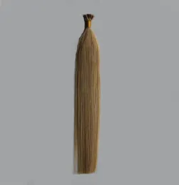 I tip hair extensions 1gs 100g 16quot18quot 20quot Remy Pre Bonded Human Hair Extension Silky Straight Professional Salon F7398056