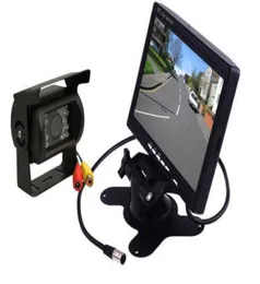 Night Vision 18 IR LED CCD Reverse Camera 7quot LCD Monitor Car BACKE VIEW KIT 10M VIDEO CABAL FÖR LÅNG BUS TRUCK1365170