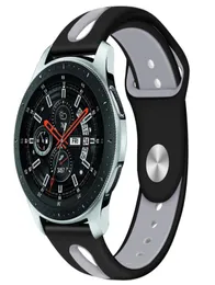 22 ملم فرقة ل Samsung Galaxy Watch سوار R800 النشط لـ Huami Amazfit Watch Watch Silicone Sport Watch Strap 910309088363