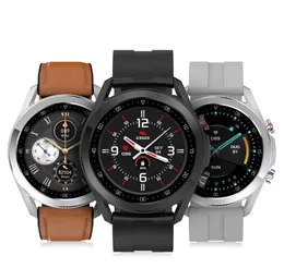 Bluetooth Anruf L19 Mode Smart Uhr Frauen Männer Sport Smartwatch Legierung Fall IP68 Wasserdichte Sport Uhren Uhr iOS Android2030230