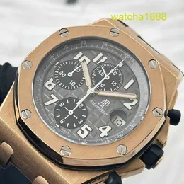 AP Gentlemen Watch Titanium Watch Royal Oak Offshore Series Watch Mens 42 mm Automatyczna mechaniczna moda Moda Słynny zegarek dżentelmenów