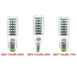 E27 e14 lâmpada de desinfecção uv 220v 110v 112leds 10w lâmpada milho uvc lâmpada germicida para casa armazém supermercado luz uv ll