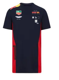 2021 F1 Fórmula 1 Campeonato Mundial Workwear Camiseta de manga curta de secagem rápida7796548