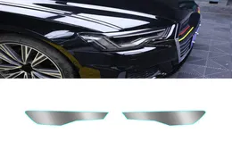 لـ A6 C7 C8 2011-2021 Auto Car Headlight Vinyl Film Smoke Black Light Protector Sheet Sticker Cover Cover Cover Doorting6512942