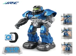 JJRC R5 로봇 지능형 프로그래밍 가능한 자동 음악 댄스 RC Robot for Children Smart Watch 제스처 센서 RC 장난감 Robo Y20032119082