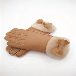 - Winter Women Butterfly Accessories Warm Gloves Wool Gloves Warm Women Gloves Leather Guarantee280x