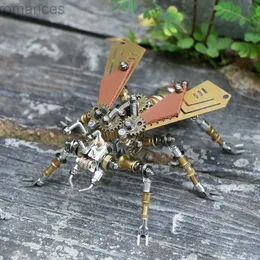 3D Bulmaca DIY Mekanik Böcek Serisi 3D Metal Montaj Yahudi Montajı Firefly Wasp Uçan Ant Bulmaca Model Sanat Süslemesi Yaratıcı Tatil Hediyesi 240314