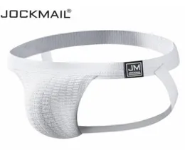 JOCKMAIL Tight End Jockstrap Мужское нижнее белье Сексуальное Men039s Спортивный бандаж Мужские шорты Ремешок Jock Гей Нижнее белье stri6874162