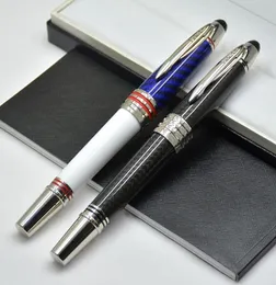 Top Luxury JFK Pen Limited edition John F Kennedy Шариковые ручки-роллеры из углеродного волокна Перьевые ручки Канцелярские и школьные принадлежности 3884859