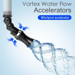 Accessori Direzione regolabile Vortex Acceleratore del flusso d'acqua Acquario rotante Ugello di uscita dell'acqua rotante per pompa filtro acquario