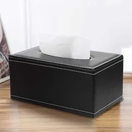 조직 상자 냅킨 PU 가죽 조직 상자 직사각형 냅킨 박스 조직 홈 부엌 조직 가정 용품 방지 방지