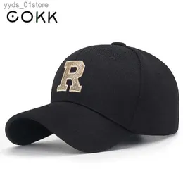 Top Caps Cokk Beyzbol C Erkekler Kadın İşlemeli Mektup Güneşlik Snback Şapkaları Kadınlar Açık Hava Spor CS Erkek Gorro Yeni L240314