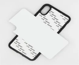 2021 Capa de sublimação 2D em branco TPUPC Capas de telefone de transferência de calor Capa completa para iPhone 12 Mini 11 Pro Max para Samsung com alumínio 8088972