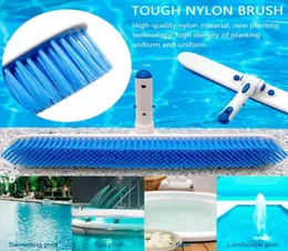 18 Inch Swimming Pool Wall Ground Brush Head Dirt Moss Removal Cleaning Tool Pool Brush F4530394