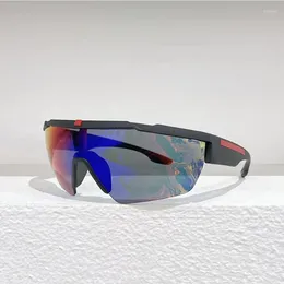 Óculos de sol 2024 SPS03X-F Online Celebrity Blog como uma estrela da moda feminina marca masculina acetato equitação pára-brisas