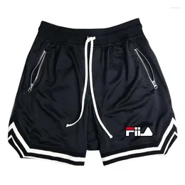 Shorts masculinos verão basquete marca praia roupa sexy roupa de banho cintura baixa calças respiráveis