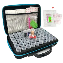 Stitch 15/30/60/120 Bottles 5d Diamond Painting Accessories tools Storage Box Carry Case diamant painting tools Container Bag