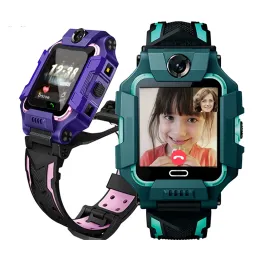 الساعات Q19 Kids Smart Watch Position Baby Smart Watch Dual Camera SOS Watch Watch Chat GPS Smartwatch Watch Gift