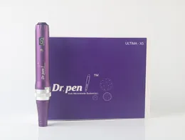 Trådlös Auto Derma Pen X5 Wrinkle Remover Micro-Needle Dermapen Meso laddningsbar Dr Pen med Speed ​​Digital Display