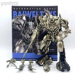 액션 장난감 그림 Baiwei Transformation TW1029 TW1028B TOYS MEGATANK GALVATRON MP36 액션 피겨 애니메이션 영화 변형 로봇 모델 LDD240314