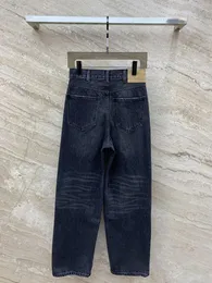 Kvinnors jeans 2024 Spring and Summer Arrivai Fashion All Loose Casual raka kappbyxor Cat Claw Process X249952249952