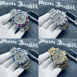 Hot Mens Watches High Quality Plated Gold Crystal Clock Designer Watches Personlighet Orologi Automatisk rörelse Lysande lyxig armbandsur Vattentät SB071 C4