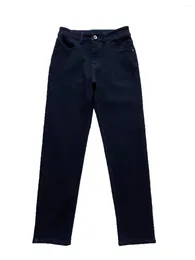 Kvinnors jeans vadderat mode casual smal enkel bekväm mångsidig 2024 höst och vinter 1205