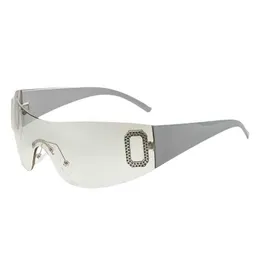 Nahtlose rahmenlose modische Sonnenbrille der D-Familie, trendige Sonnenbrille in Yama-Qualität, bequeme Brille