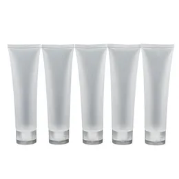 Outra maquiagem atacado-viagem vazio tubo transparente recipientes de loção de creme cosmético garrafas recarregáveis 20ml / 30ml / 50ml / 100ml 5 pçs / lote d otqbg