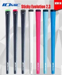 IOMIC STICKY Evolution 23 Golfgriffe Hochwertige Golfschlägergriffe aus Gummi, 8 Farben zur Auswahl, 9 Stück Holzgriffe 2650832