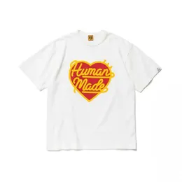 Human Made T Shirts Designer Designer krótkie rękawy T-shirt mężczyzn Designer Tshirt Mens T Shirts Luksusowe koszule Kobieta za okrąg