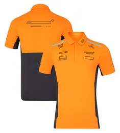 F1 Formel 1 kurzärmelig T-Shirt 2024 Saison Rennanzug Rundes Hals-T-Shirt-Polo-Hemd mit Revers für Fans.BVCA