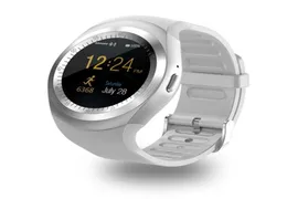 Bluetooth Y1 Smart Orologi Reloj Relogio Android Smartwatch Chiamata telefonica SIM TF Sincronizzazione fotocamera per Sony HTC Huawei Xiaomi HTC Android P1135950
