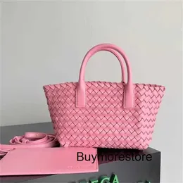 Bottga Ventas Woven Totes Cabat 7A Äkta moln 2023 Purse Counter Kvalitet F3037A har logotyp äkta läder89f7