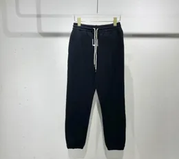 FW nyaste brev tryckta byxor svart fleece toppkvalitet bomull långa byxor män kvinnor pant7695305