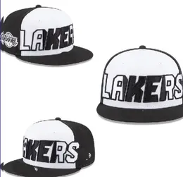 2024 American Basketball „Lakers” Snapback Hats 32 Drużyny Luksusowy projektant Hou OKC Phi Lac Casquette Sports Strapback Shap Back Regulble Cap A2