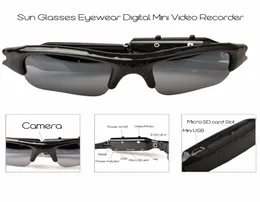 HD Mini Gözlük Güneş Gözlüğü Kamera Taşınabilir O Video Kaydedici Mini Spor Kamera DVR DV Kamera Gizli Bisiklet Paten Kameraları6265800