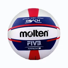 Molten V5B5000 Volleyball, Standardgröße 5, weicher PU-Wasserball für Erwachsene, Indoor-Outdoor-Spieltraining, 240301