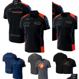 Vestuário de motocicleta Moto Racing Team 2023 Camisa T-shirt Novo Motocross Rider Oversized Verão Moda Equitação Quick Dry Drop Delivery Aut Otwly